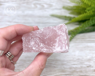 Rose Quartz Large Rough Crystal #3