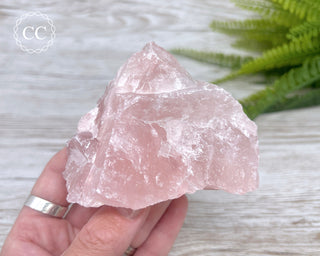 Rose Quartz Large Rough Crystal #4