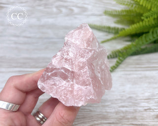 Rose Quartz Large Rough Crystal #4