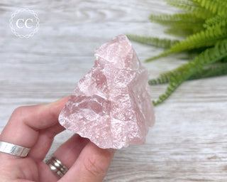 Rose Quartz Large Rough Crystal #4