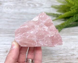 Rose Quartz Large Rough Crystal #4