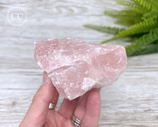 Rose Quartz Large Rough Crystal #4