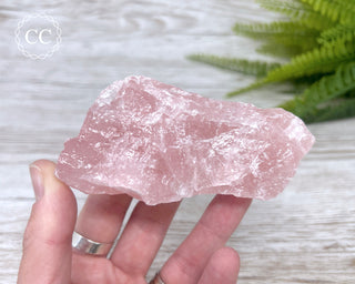 Rose Quartz Large Rough Crystal #5