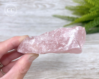 Rose Quartz Large Rough Crystal #5