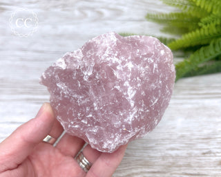 Rose Quartz Large Rough Crystal #7