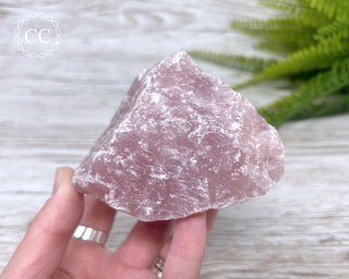 Rose Quartz Large Rough Crystal #7