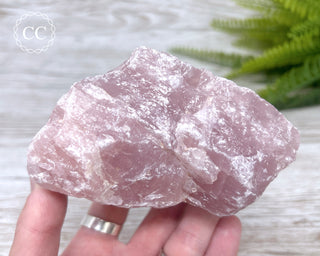 Rose Quartz Large Rough Crystal #7