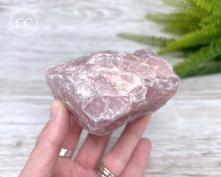 Rose Quartz Large Rough Crystal #7