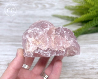 Rose Quartz Large Rough Crystal #7