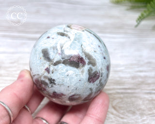 Rubellite, Cleavelandite & Smoky Quartz Sphere #2