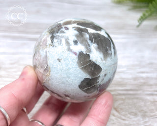 Rubellite, Cleavelandite & Smoky Quartz Sphere #2