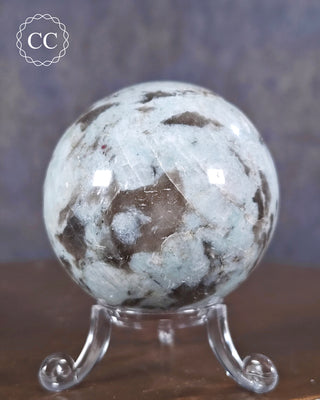 Rubellite, Cleavelandite & Smoky Quartz Sphere #4
