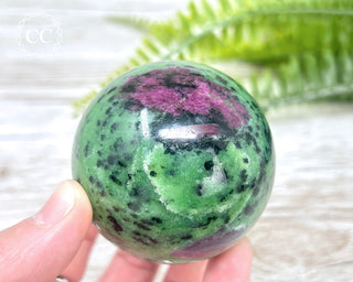 Ruby In Zoisite Sphere #2