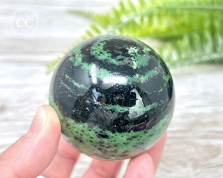 Ruby In Zoisite Sphere #2