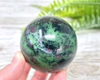 Ruby In Zoisite Sphere #3