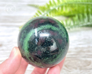 Ruby In Zoisite Sphere #3