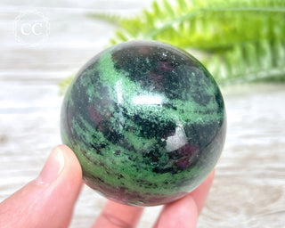 Ruby In Zoisite Sphere #3