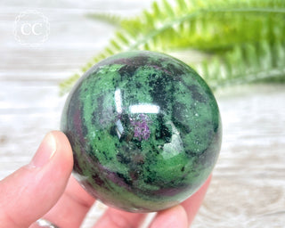 Ruby In Zoisite Sphere #1