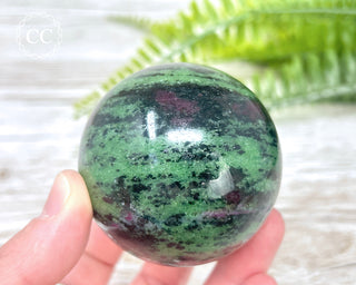 Ruby In Zoisite Sphere #3