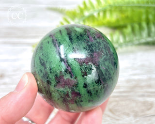 Ruby In Zoisite Sphere #1