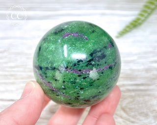Ruby In Zoisite Sphere #2