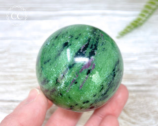 Ruby In Zoisite Sphere #2