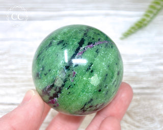 Ruby In Zoisite Sphere #2