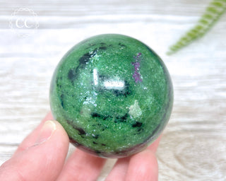 Ruby In Zoisite Sphere #2