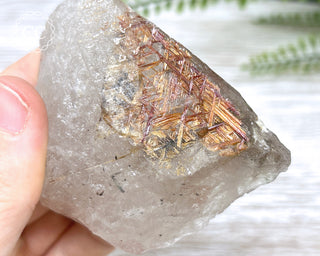 Sagenetic Rutile Quartz Crystal #12