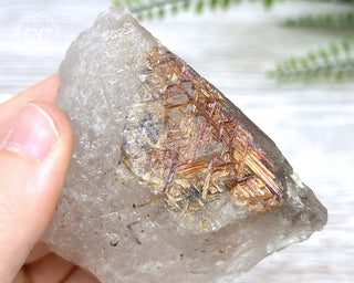 Sagenetic Rutile Quartz Crystal #12