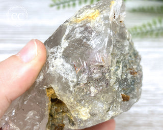 Sagenetic Rutile Quartz Crystal #7