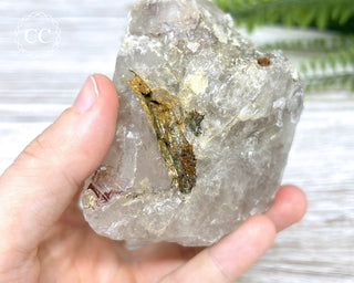 Sagenetic Rutile Quartz Crystal #7