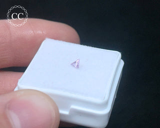 Pink Sapphire Faceted Gem #1