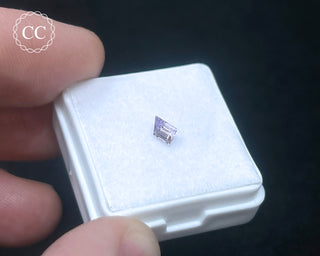 Purple Sapphire Faceted Gem #2