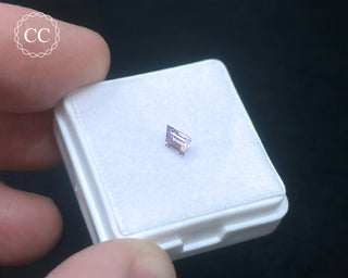 Purple Sapphire Faceted Gem #2