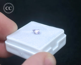 Purple Sapphire Faceted Gem #2