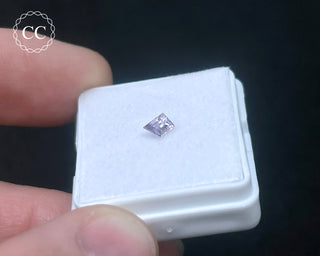 Purple Sapphire Faceted Gem #2