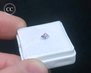 Purple Sapphire Faceted Gem #2