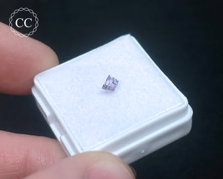 Purple Sapphire Faceted Gem #2