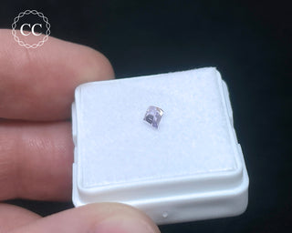 Purple Sapphire Faceted Gem #2
