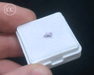 Purple Sapphire Faceted Gem #2