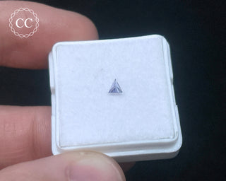 Blue Sapphire Faceted Gem #3