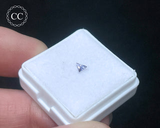 Blue Sapphire Faceted Gem #3