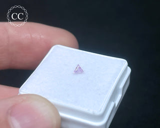 Pink Sapphire Faceted Gem #1