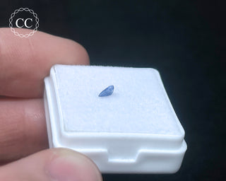 Blue Sapphire Faceted Gem #4