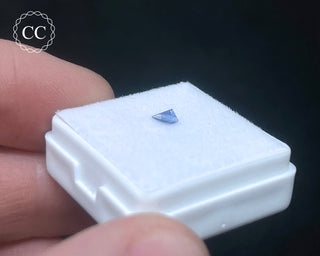 Blue Sapphire Faceted Gem #4