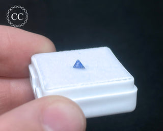 Blue Sapphire Faceted Gem #4