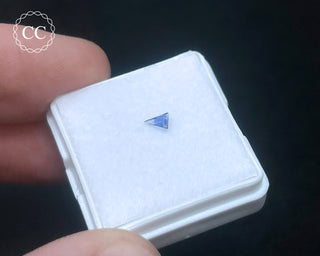 Blue Sapphire Faceted Gem #4