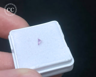 Pink Sapphire Faceted Gem #1