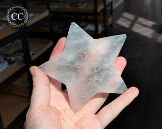 Satin Spar (Selenite) Star Bowl